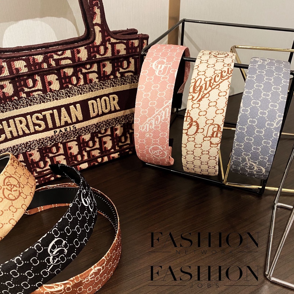 VS GG - ORIGINAL KOREA BANDO MODEL LEBAR AKSEN KOREA Motif bagus Warna Kontras Gaya Korea Untuk Wania