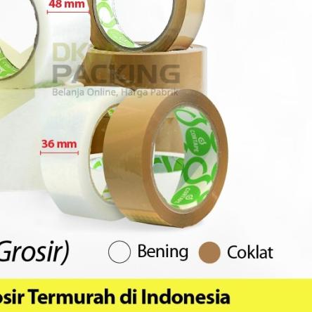 

✷ Lakban 36mm x 90yard Plakban Isolasi CORTAPE PREMIUM /SELOP - Bening ✹