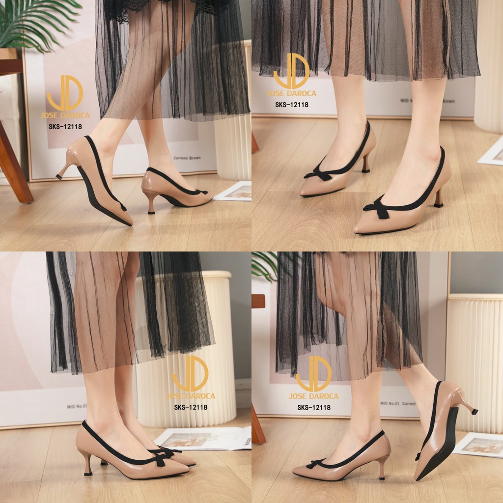 JOSE DAROCA High Heels Stiletto Shoes # SKS-12118 # ORIGINAL