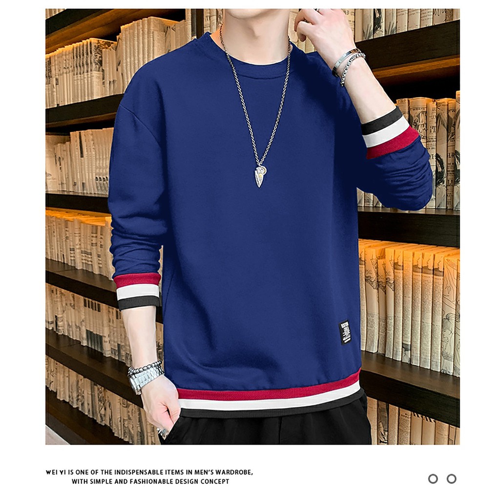 Baju SweatShirt Rock Baju Atasan Distro Pria Lengan Panjang