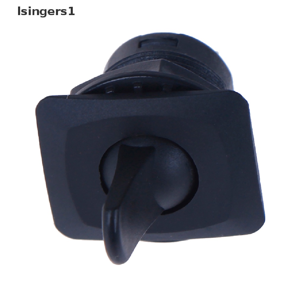 (lsingers1) R13-402a Saklar Toggle Switch ON-ON 2 Pin 2 Posisi Bentuk Bulat Warna Hitam