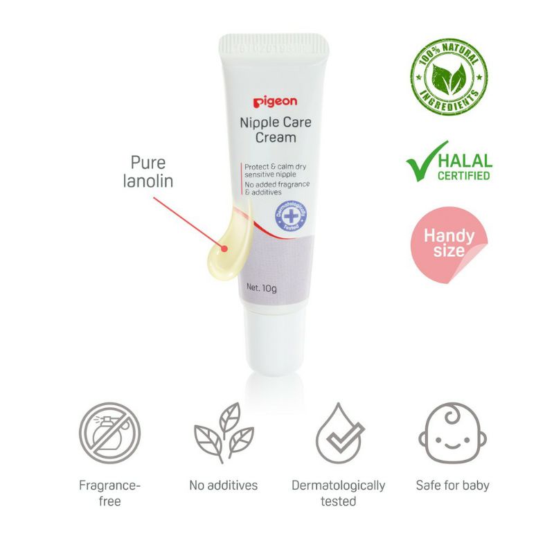 Pigeon Nipple Care Cream 10 Gr / Cream Puting Lecet