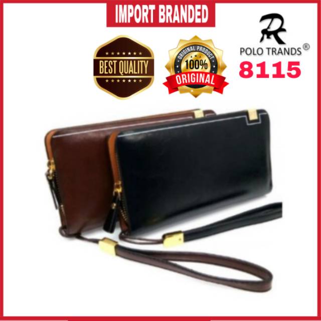 Hand bag/POLO TRANDS 8115/Original/Import/Branded/Pria/Wanita/Bag/Asli/Murah/Kulit