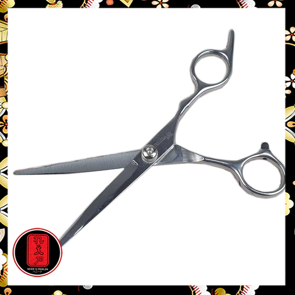 Gunting Rambut Full Stainless Steel Model Flat Cut