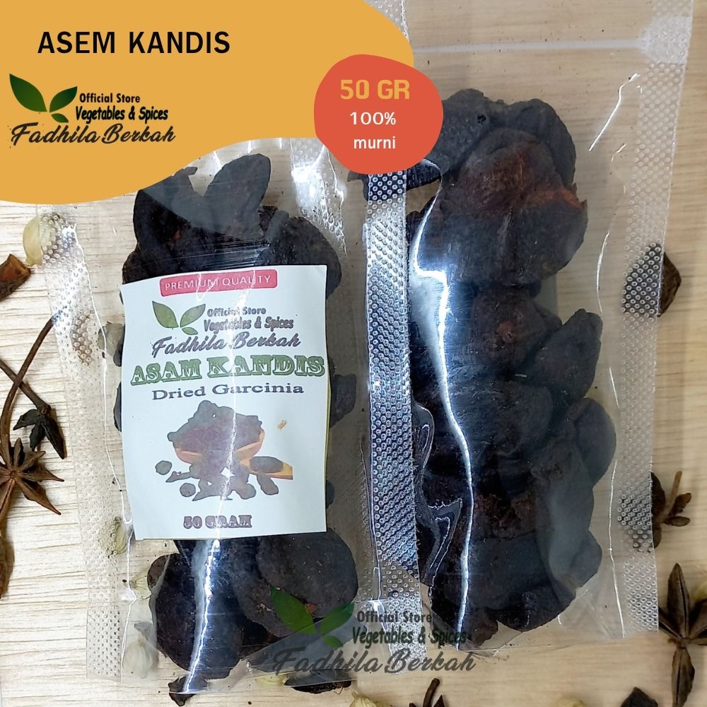 

Asem Kandis 50gr kering padang bumbu masak manisan basah