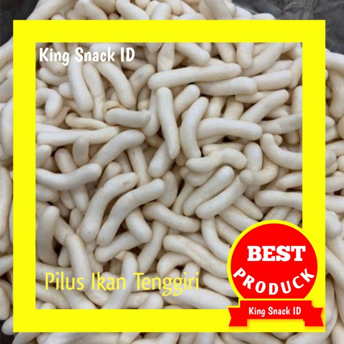 

PILUS IKAN ASLI / KERUPUK IKAN / KRUPUK PILUS PUTIH KAPSUL SPESIAL