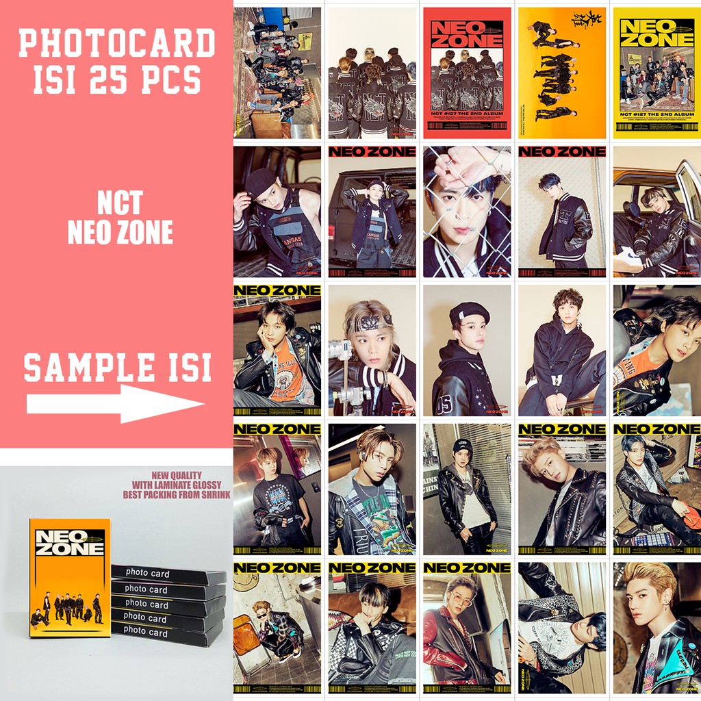 Photocard nct127 1pack isi 25pcs (cod)