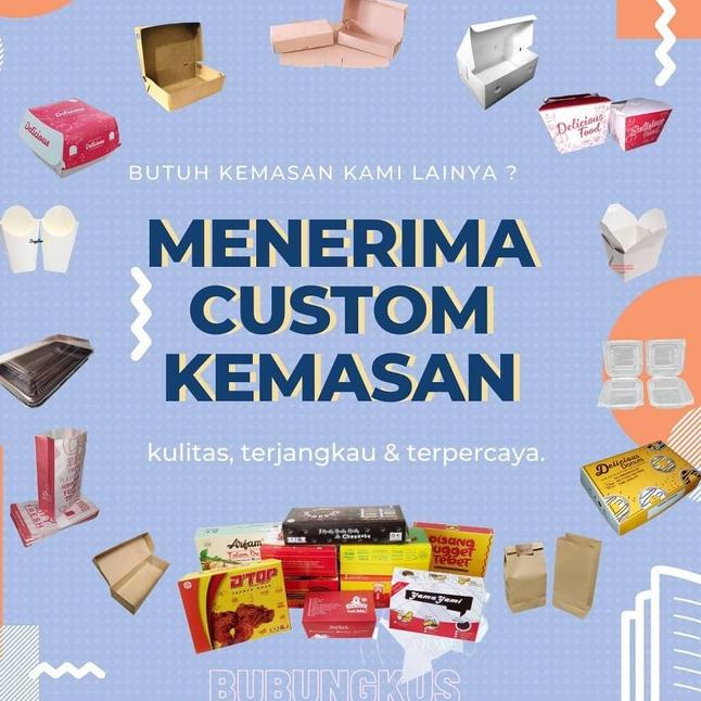 ❊ Box Donat isi 6 Kraft Jendela 25pcs / Box Donat / Dus Donat ♩