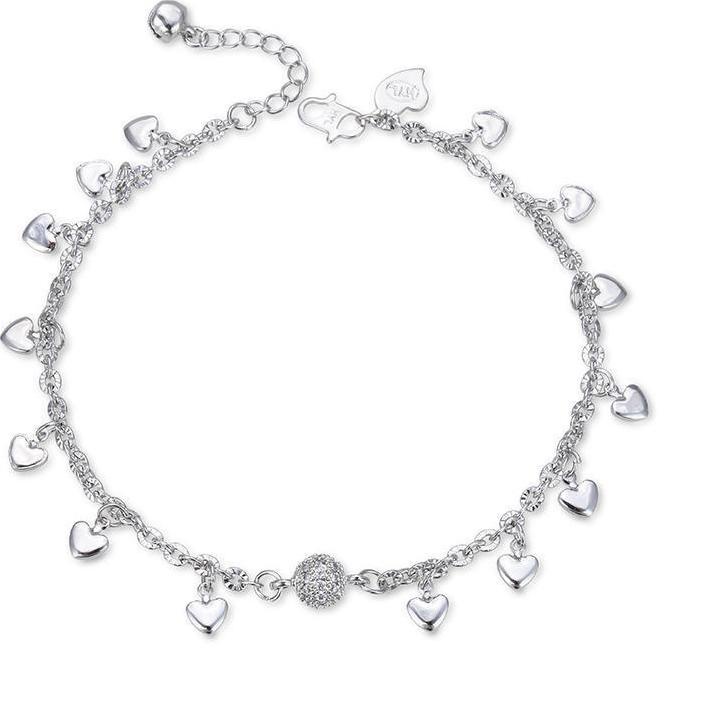 Best Seller.. Hyl Jewelry 01a COD Gelang Kaki  Perempuan Harian