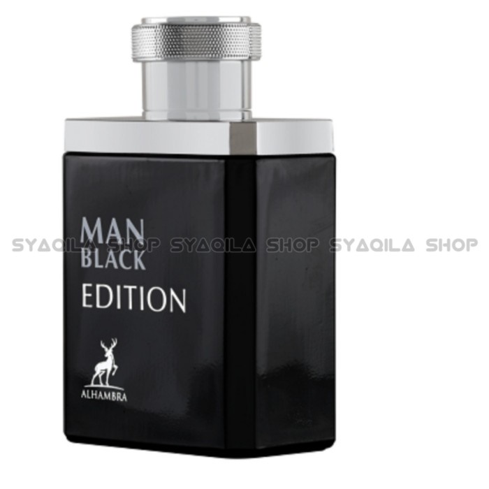 Parfum Import Man Black Edition By Maison Alhambra Original UAE 100ML