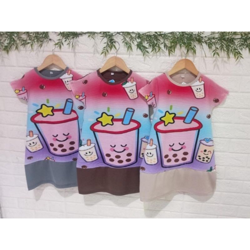 VIRAL... DRESS DASTER ANAK PEREMPUAN DEDINA NAIK TURUN SLIDE