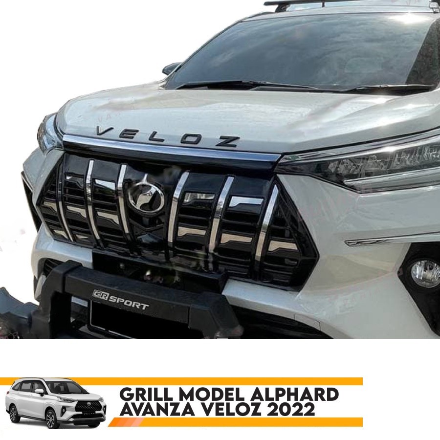 Grill Avanza Veloz 2022 Model Alphard