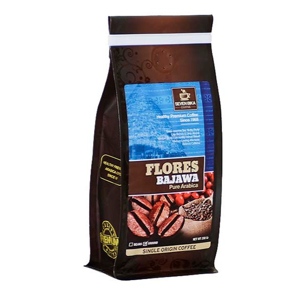 

SEVEN BIKA Coffee Flores Bajawa Pure Arabica Ground/Bubuk 200gr