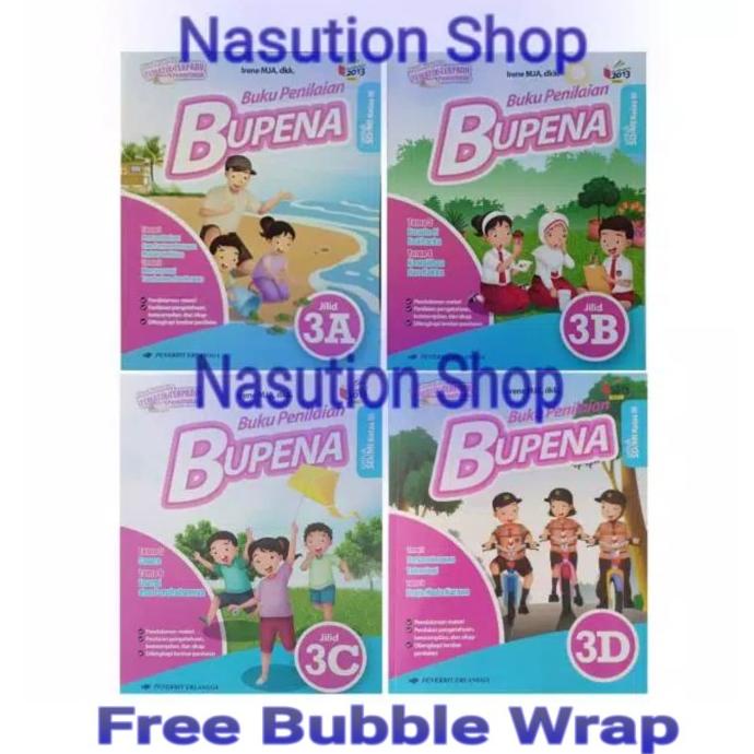 

Bupena 3A 3B 3C 3D Kelas 3 SD Erlangga Star Seller Termurah