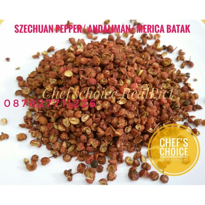 

DISKON SZECHUAN PEPPER/ SICHUAN PEPPER/ ANDALIMAN/ MERICA BATAK 100 GRAM !!