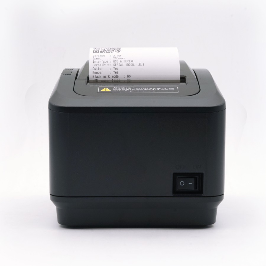 PRINTER KASIR THERMAL AUTO CUTTER IWARE K260 USE USB+SERIAL PRINTER THERMAL 80MM