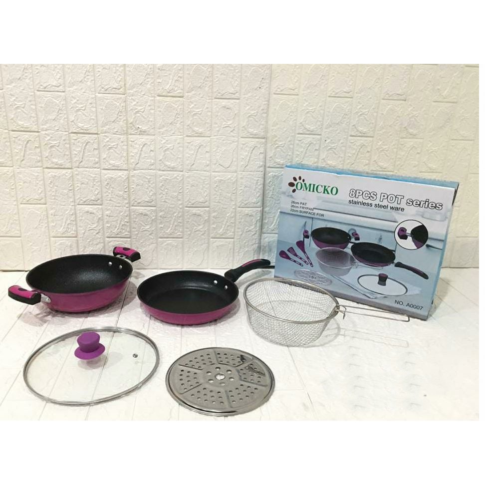 COOK WARE SET 8PCS