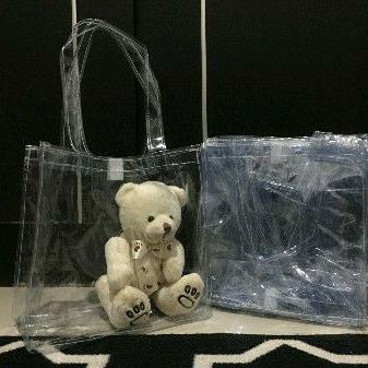 

tas mika polos / tas goodiebag / tas parcel PVC BRANDED