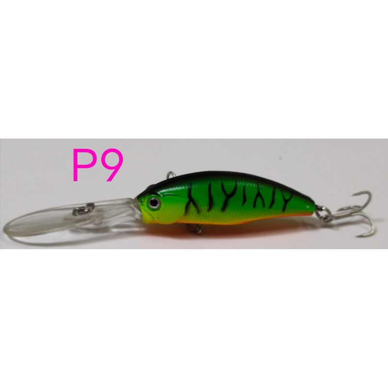 Minnow Lidah Panjang 10cm(lidah 4cm)..