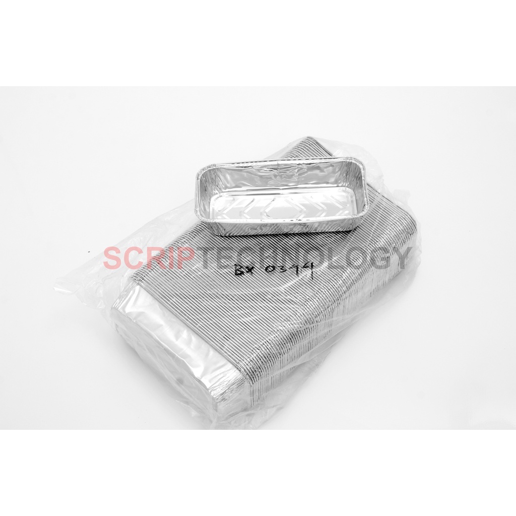 Tempat Cetakan Baking Kue BX-0344 - WADAH ALUMINIUM FOIL TRAY BX 0344