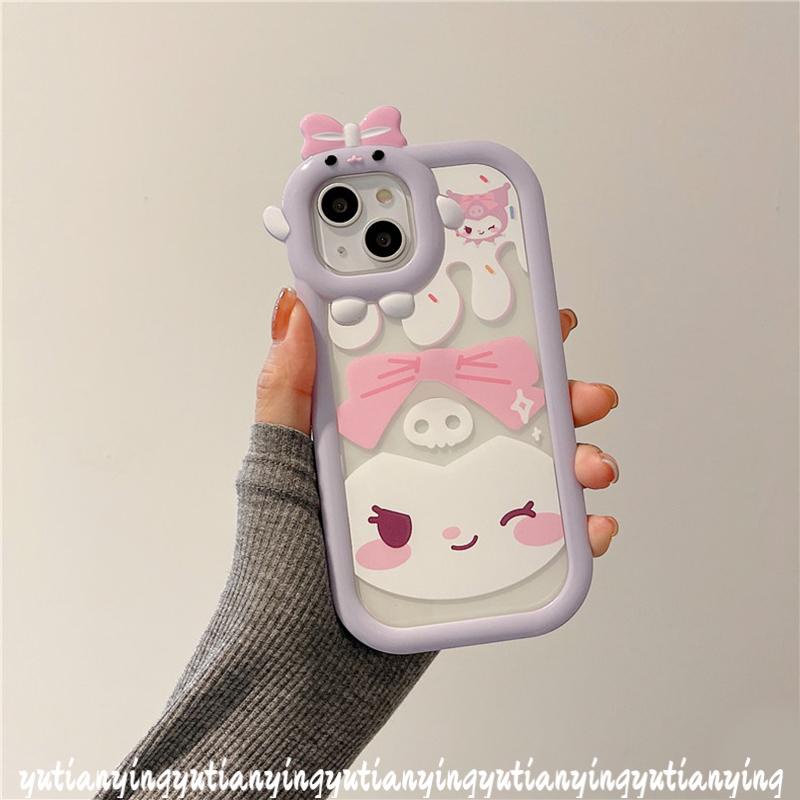 Soft Case TPU Motif Kartun Monster 3D Untuk VIVO Y35 Y22 Y12i Y15s Y12 Y21 Y33s T1X Y21A Y01 Y15A Y30 Y17 Y21 Y21s Y21 Y33s Y15s Y21T12T Y50