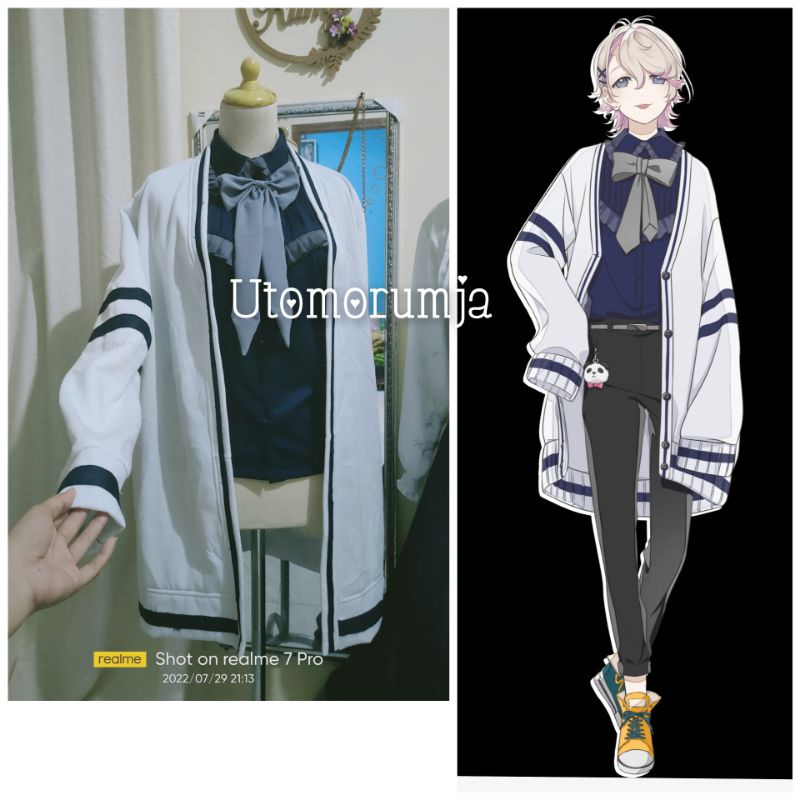 utomorumja kostum cosplay  mitsuo ayase aoppella