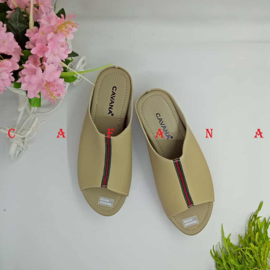 Cafana Sandal Wedges Wanita Kokop SDW228 Wedges