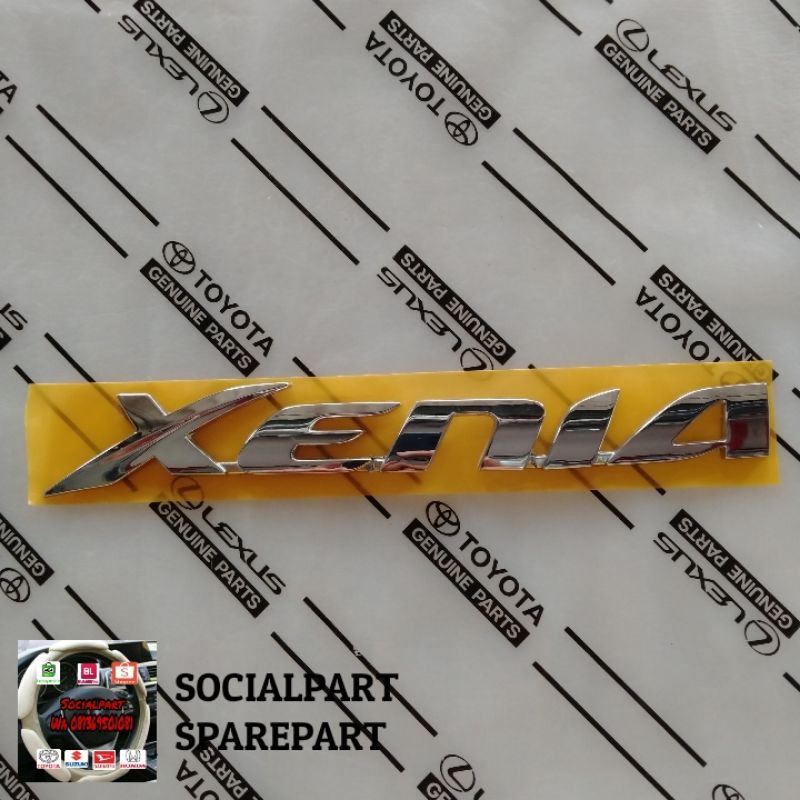 Logo emblem bagasi Xenia Original