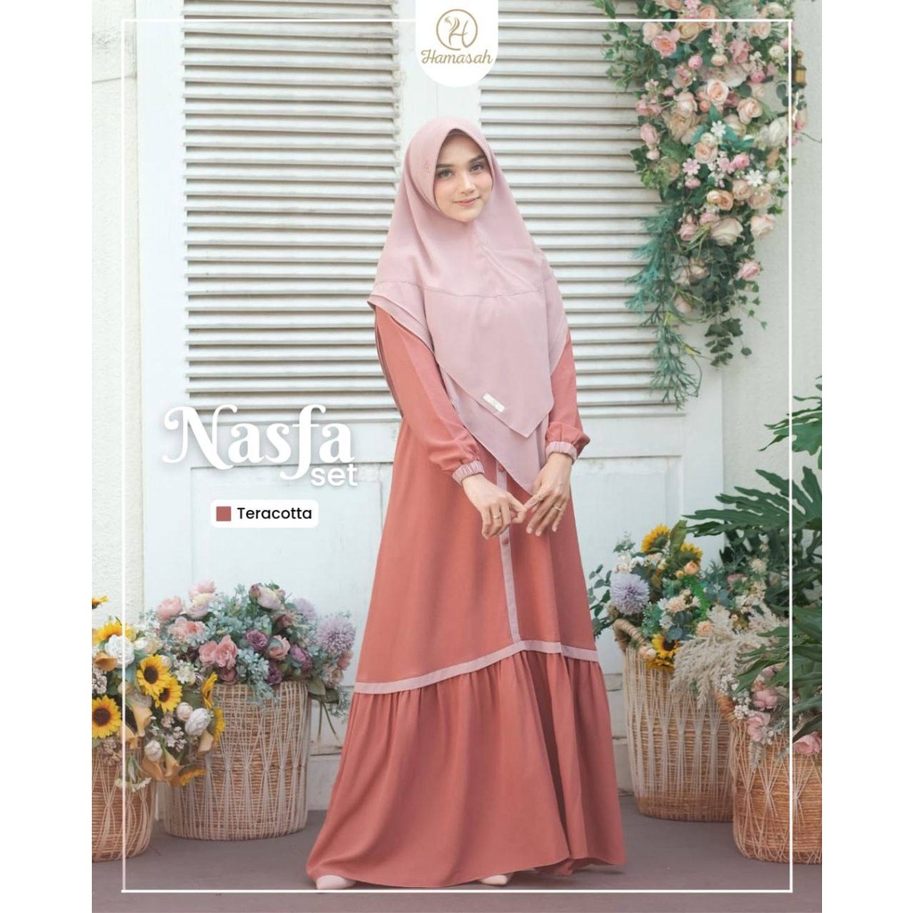 Gamis dewasa Nasfa Series by Hamasah