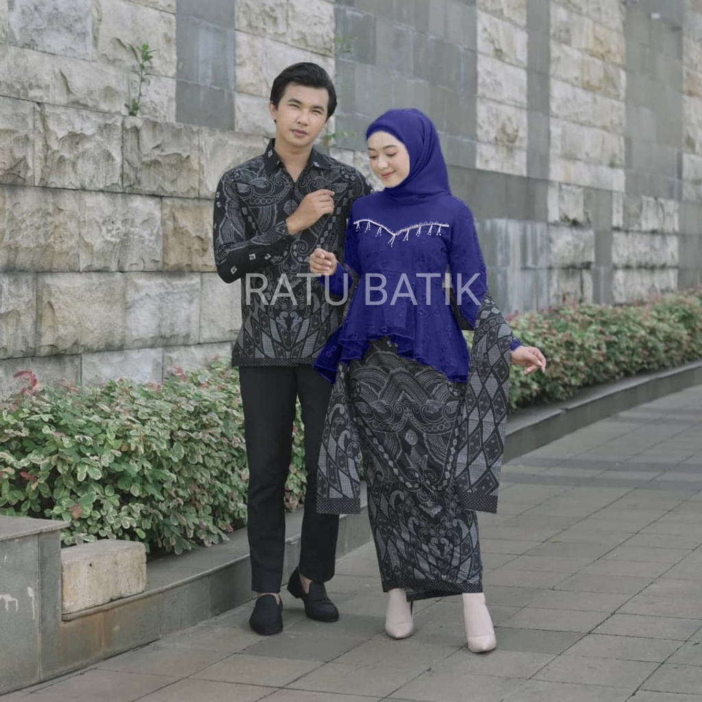 KEBAYA COUPLE SEMI PRANCIS Katun BAHAN KEBAYA SEMI FRANCE CORNELI COUPLE DANILLA BATIK COUPLE VIANI