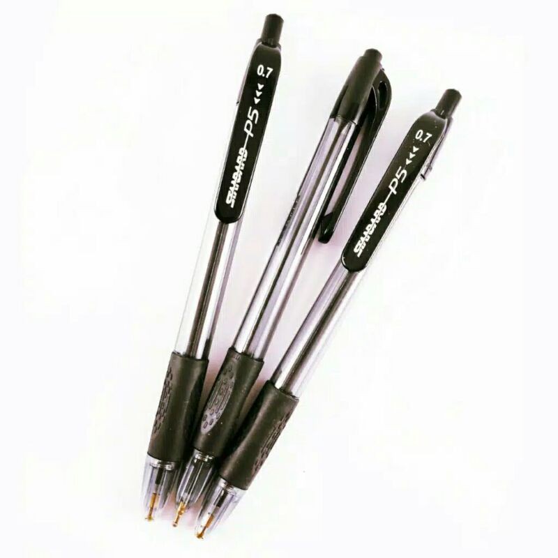 

Pulpen Standard P5 0.7mm Oil Gel Tip Point Retractable Per Lusin