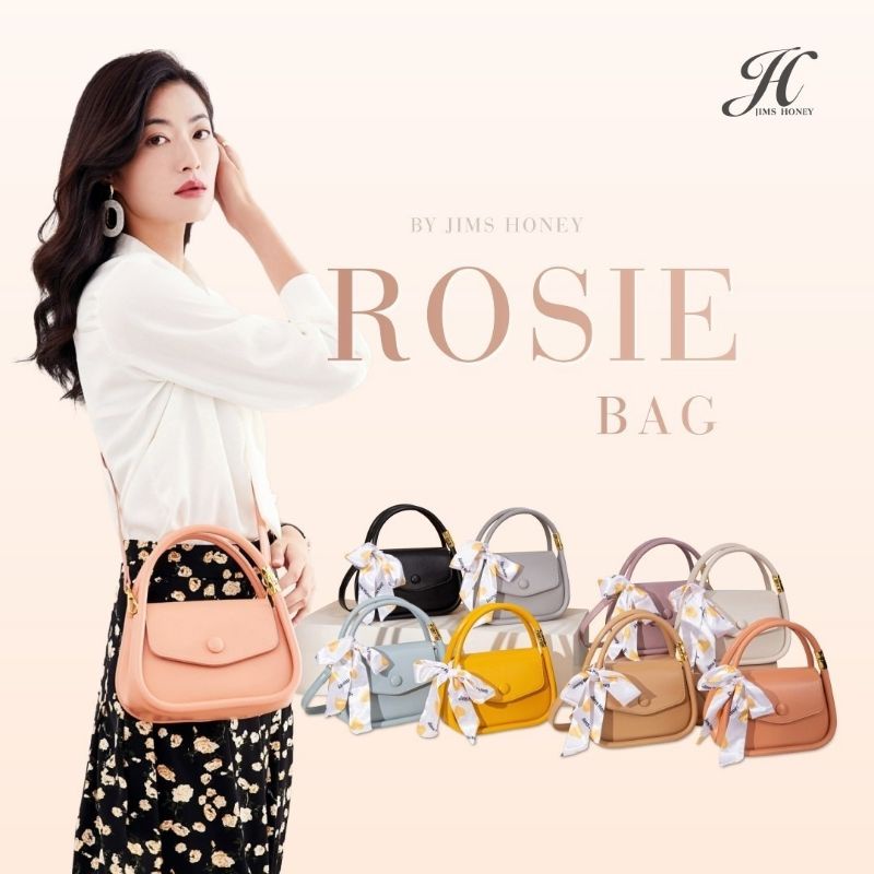Tas Selempang Wanita Jinjing Kecil Jims Honey Rosie Hand Bag Sling Bag Original Import Imut Lucu Pes