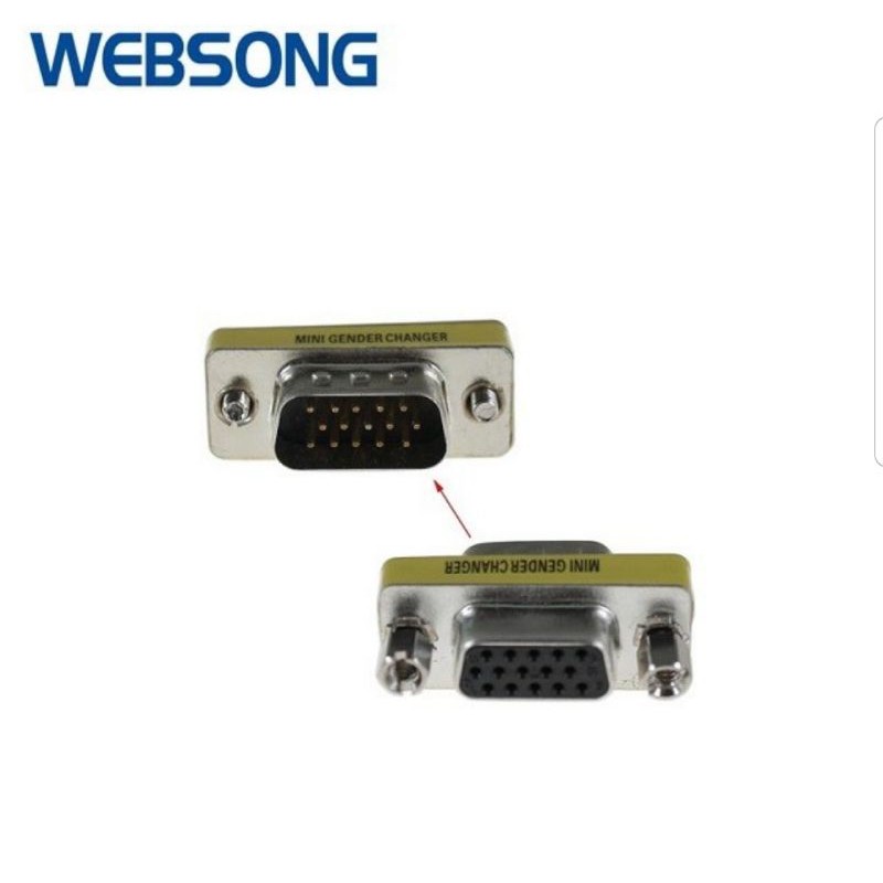 Connector VGA Male to Female websong