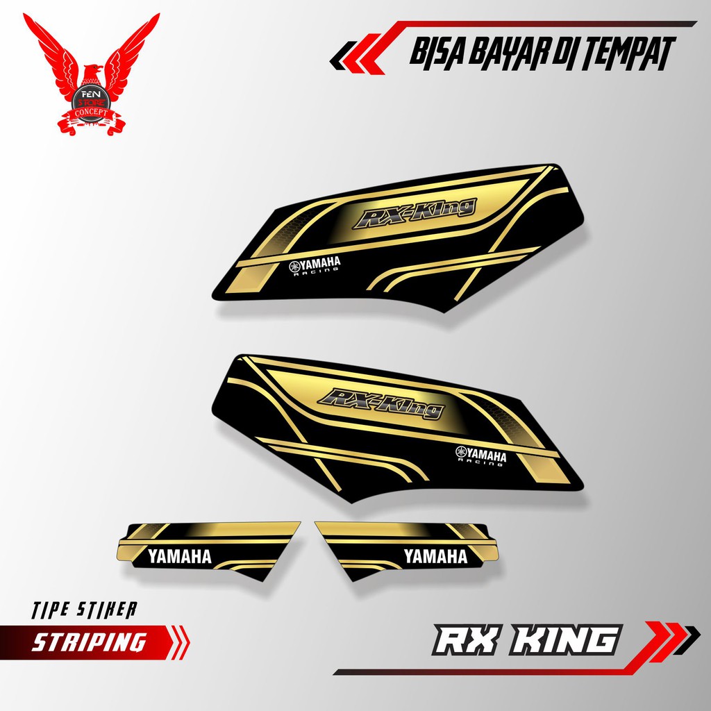 Striping RX King Stiker Rx King Variasi List Motor Setriping RX King 08K Variasi Motor RX KING