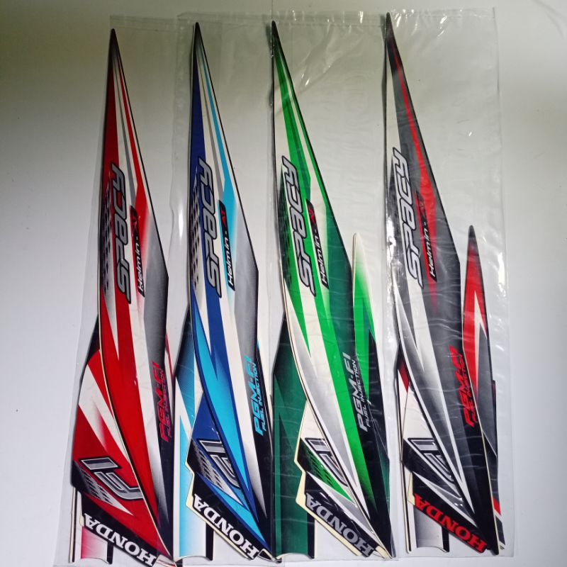 Striping sticker Honda Spacy FI 2014