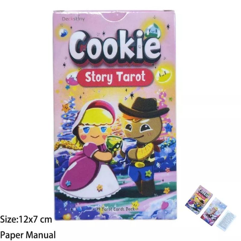 Cookie Story Tarot 12x7cm include guide paper