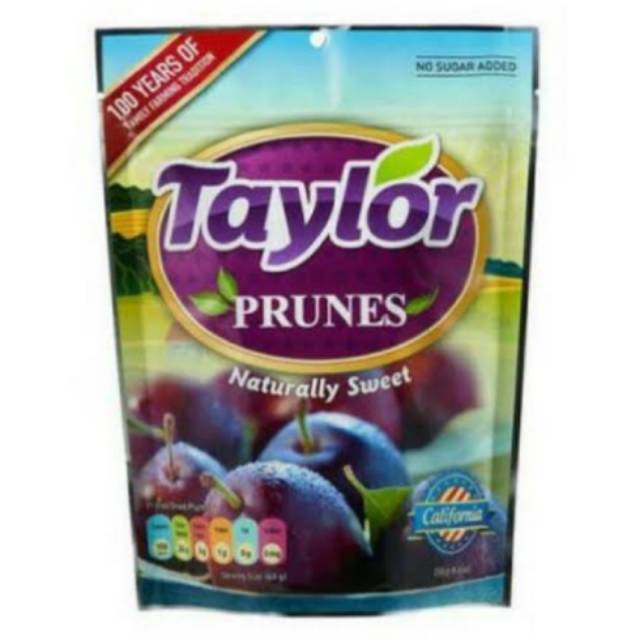 

Taylor Prunes 250gr