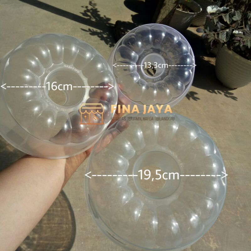 CETAKAN PUDING/JELLY/AGAR-AGAR BESAR SEDANG KECIL PLASTIK BERKUALITAS FOOD GRADE