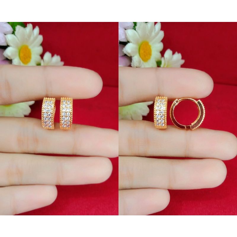 anting jepit emas muda