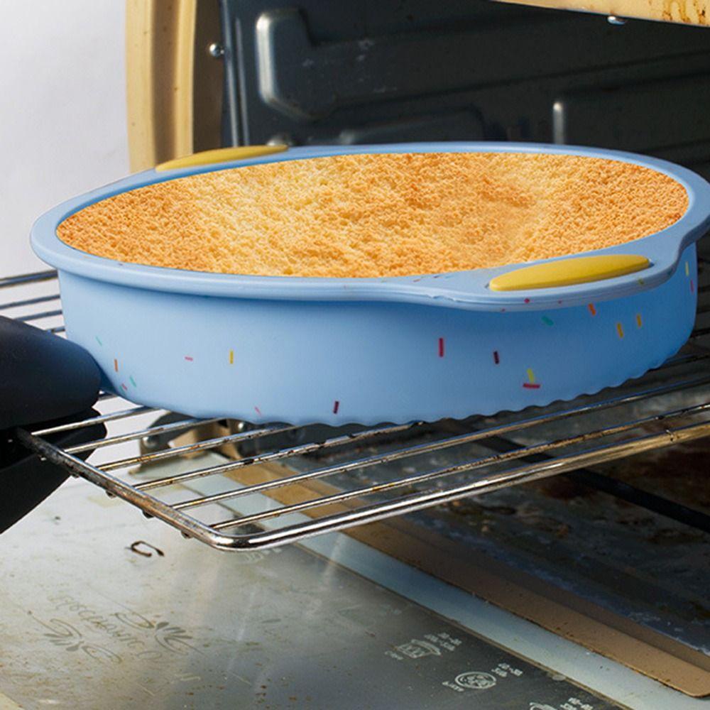 Preva Cake Pan Bakeware Muffin Mousse Mold Alat Panggang Bulat Cetakan Puding Besar
