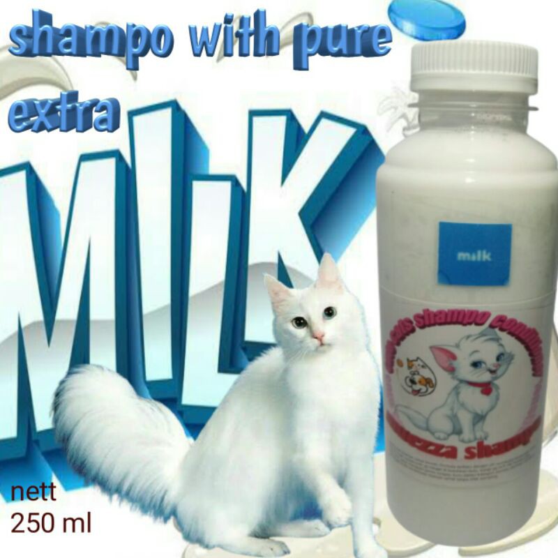 ‌shampo SUSU 250 ml sampo untuk kucing anjing sugar glider musang kelinci sampoo muezza anti kutu jamur tick flea remover rontok sampho impor murah star seller import penumbuh bulu tebal pemutih halus lebat degreaser terbaik terlaris diskon