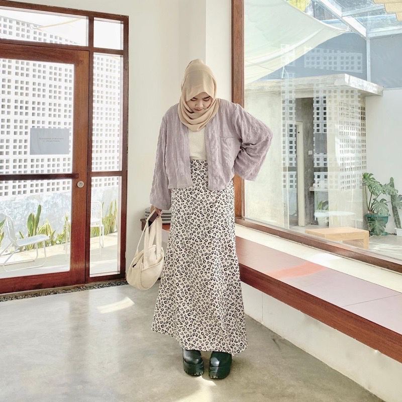 BEFAST - ZEC OOTD Rok LAILA / Gamar A Line SHAKILA Skirt / Pakaian Rok Wanita / Rok Maxy / Fashion Wanita Hijab / Rok Motif / OOTD Remaja Wanita ABG Kekinian / Keluaran Terbaru 2022 / Terlaris