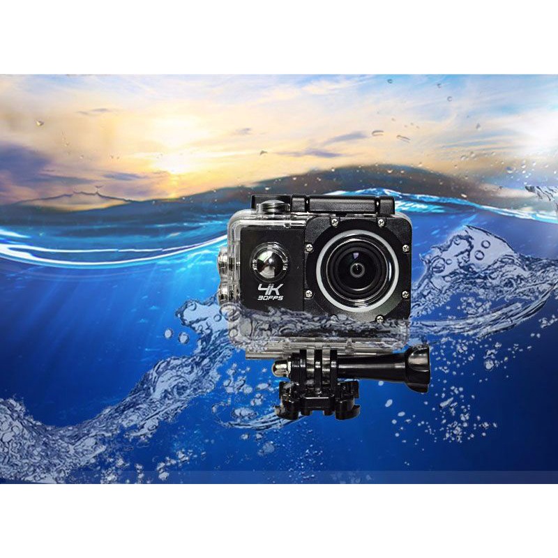 Action Camera Waterproof 4K WiFi - Black