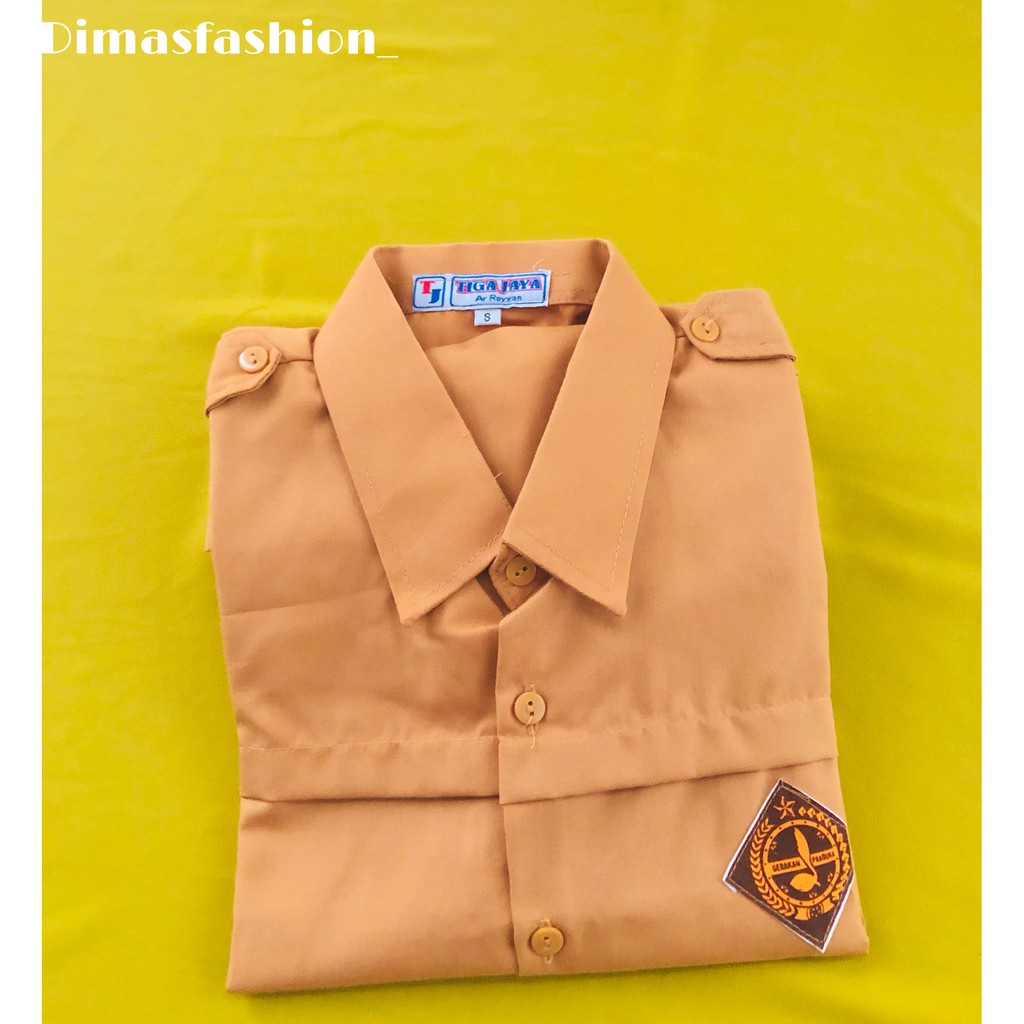 Seragam Pramuka Sd Smp Penggalang Pendek - Baju Pramuka Siaga-1