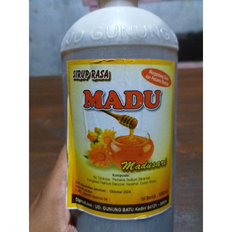 

Sirup Rasa Madu/Madu Murah/Sirub Madu Campuran jamu