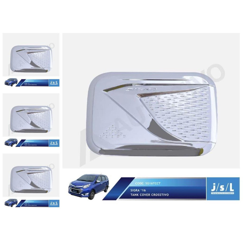 daihatsu sigra tank cover crosstivo / aksesoris sigra