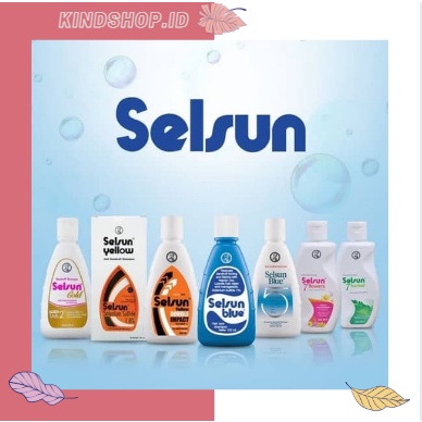 KINDSTORE❤ | Selsun Shampoo Anti Dandruff / Ketombe / Biru / Blue / Kuning / Yellow / 7 Herbal / Gold