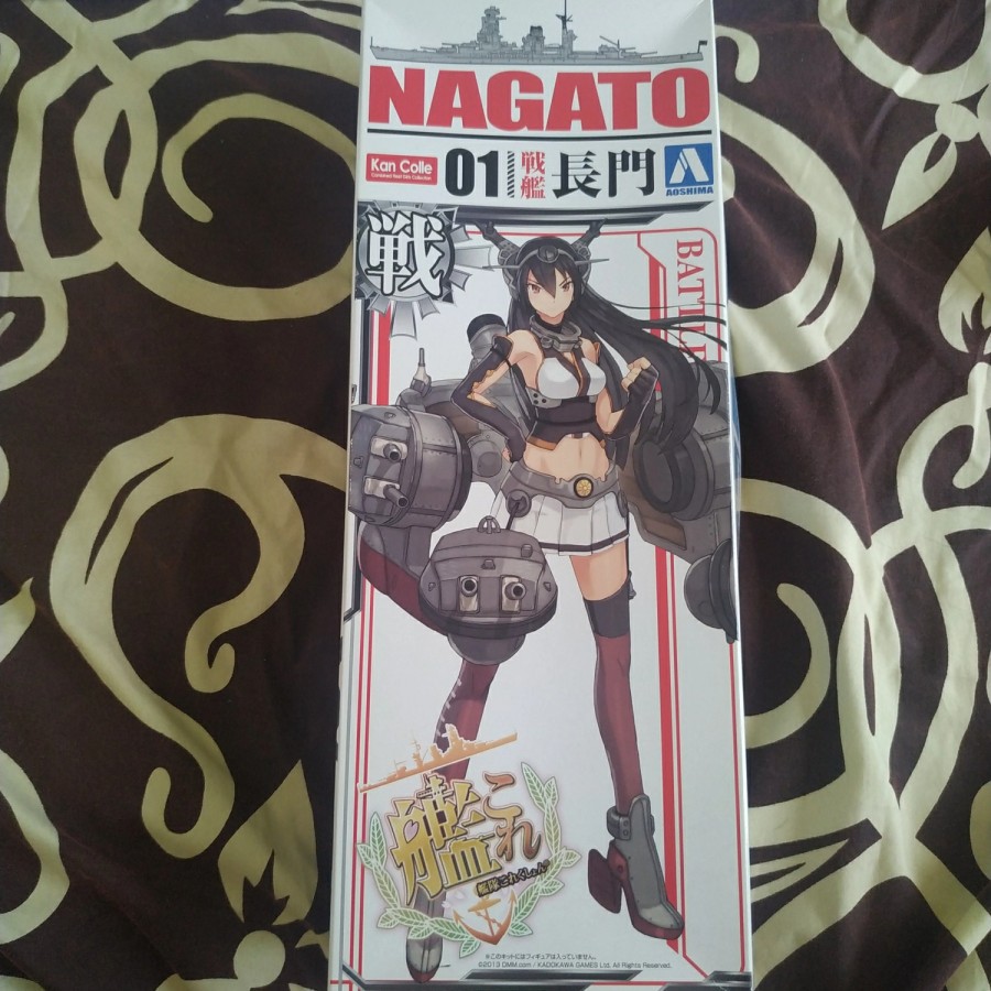 ijn battleship nagato 1/700 model kit aoshima hasegawa