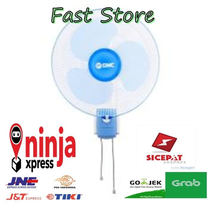 KIPAS ANGIN DINDING TEMBOK WALL FAN GMC SNI
