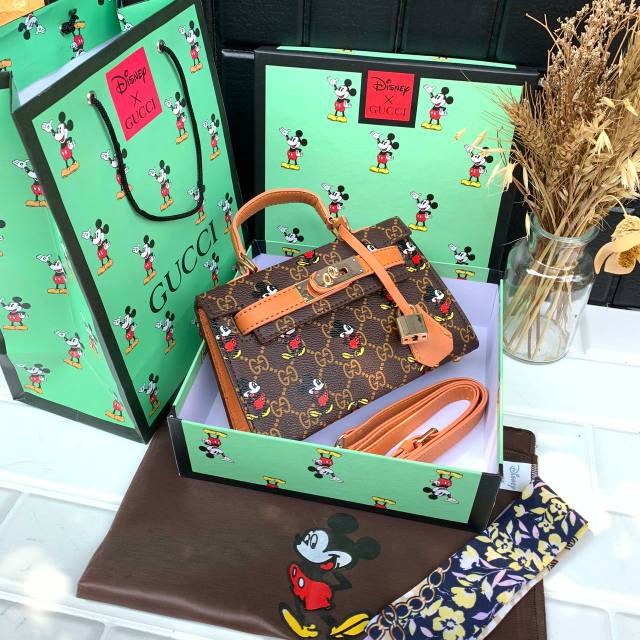 Tas Selempang kelly gucci Mickey